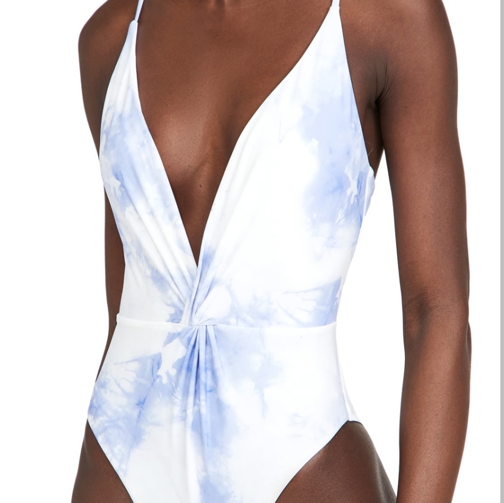 Jonathan SIMKHAI Ingrid One Piece in Sky Tie Dye - Picture 3 of 16